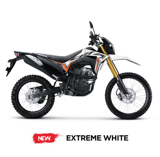 honda crf 150L extreme white